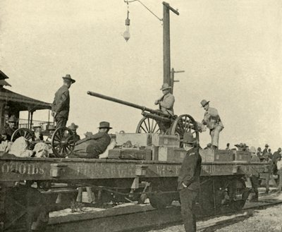 Kersantti Borrowe ja dynamiittiase, Espanjan ja Amerikan sota, kesäkuu 1898, 1899. tekijältä Burr McIntosh