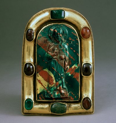Kameo Kristuksen siunauksella, Bysantti, 1000-luku tekijältä Byzantine Byzantine