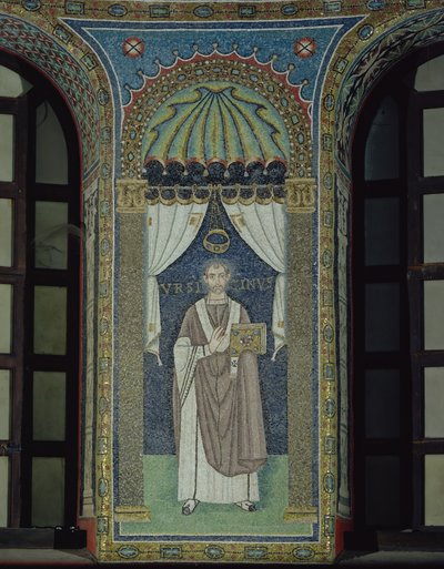 Ursicino, Ravennan piispa (mosaiikki) tekijältä Byzantine School