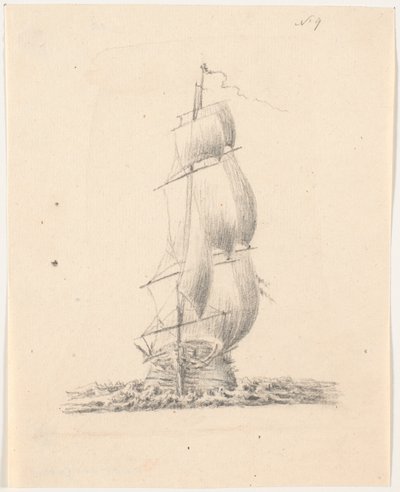 Marineskib tekijältä C.A. Lorentzen