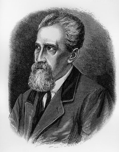 Giuseppe Sirtorin (1813-1874), italialaisen sotilaan, kenraalin, patriootin ja poliitikon muotokuva, kaiverrus tekijältä J.B. and Brown J. Rowbotham
