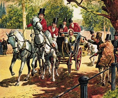 Edward Oxford yrittää salamurhata kuningatar Victorian ja prinssi Albertin. tekijältä C.L. Doughty