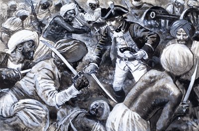 Jättiläiset ihmisten joukossa -- sotaisa George Thomas tekijältä C.L. Doughty