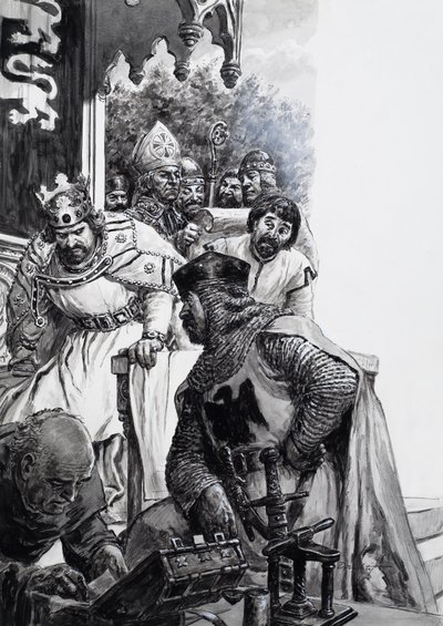 John Lackland, "Pieni tyranni". tekijältä C.L. Doughty