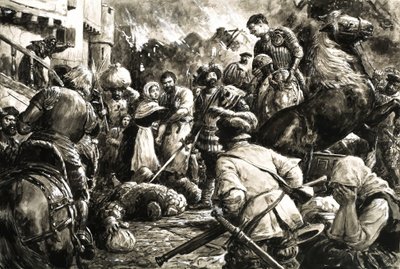 Tunnistamaton miekkamies hyökkäävän armeijan kanssa tekijältä C.L. Doughty