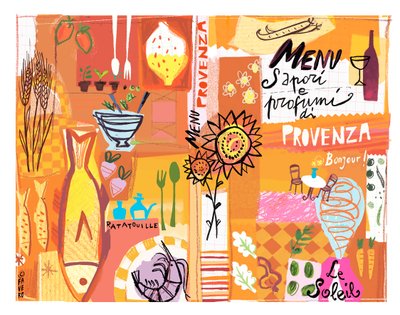 Provence MENU tekijältä COSTANZA FAVERO