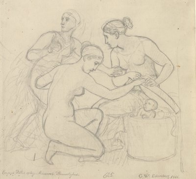 Cecropsin tyttäret paljastavat Minervan salaisuudet tekijältä Christoffer Wilhelm Eckersberg