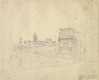 Constantins Triumfbue. tekijältä Christoffer Wilhelm Eckersberg