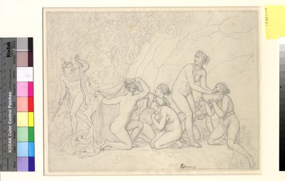 Diana ja Actaeon. tekijältä Christoffer Wilhelm Eckersberg
