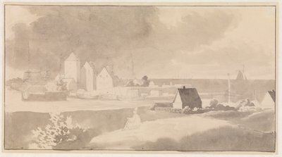 Esite Korsør tekijältä Christoffer Wilhelm Eckersberg