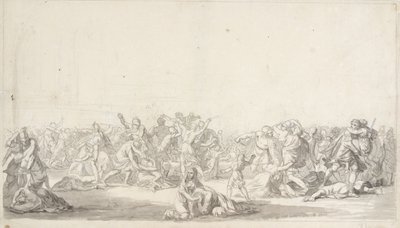 Sabinerindernes Rov tekijältä Christoffer Wilhelm Eckersberg