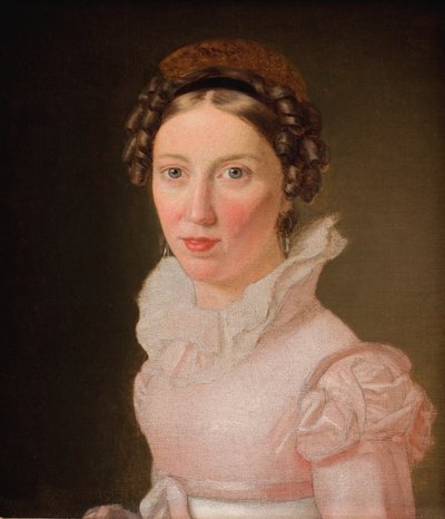 Suzanne Juel. Taiteilijan käly ja myöhemmin hänen kolmas vaimonsa tekijältä Christoffer Wilhelm Eckersberg