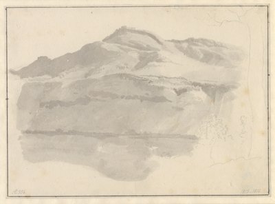 Vista del llac Albanofinnish tekijältä Christoffer Wilhelm Eckersberg