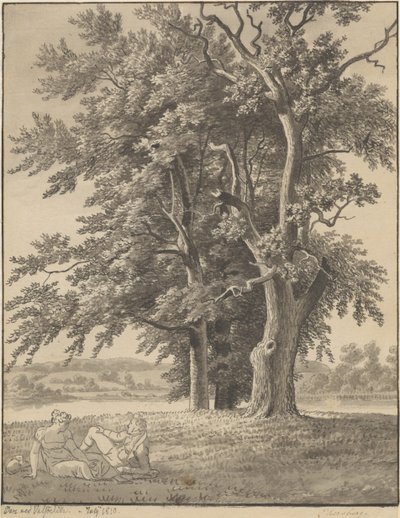 Valsølillen saari tekijältä Christoffer Wilhelm Eckersberg