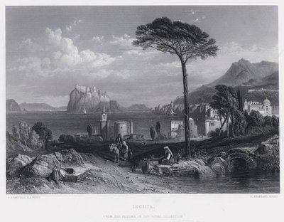 Ischia (kaiverrus) tekijältä C. (after) Stanfield