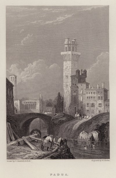 Padova (väri litho) tekijältä C. (after) Stanfield