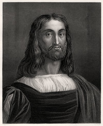 Marcantonio Raimondi, italialainen kaivertaja, 1800-luku tekijältä C. Cook