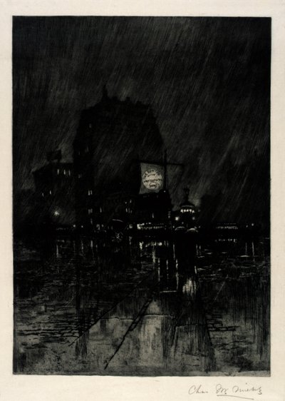 Sateinen yö, Madison Square tekijältä C. F. William Mielatz