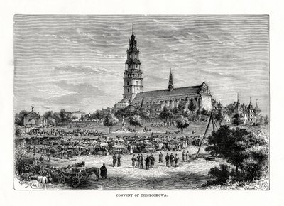 Czestochowan luostari, Puola, 1879 tekijältä C. Laplante