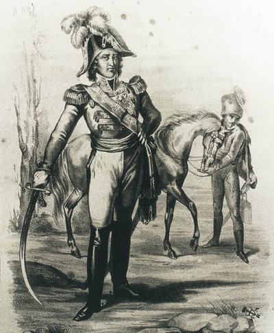 Joachim Murat (litografia) tekijältä C. Perrin