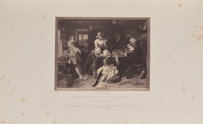 Mooseksen paluu messuilta, kirjoittanut D. Maclise. tekijältä Caldesi and Montecchi