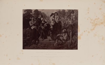 Kohtaus elokuvasta Kuten haluatte, kirjoittanut D. Maclise, R.A. tekijältä Caldesi and Montecchi
