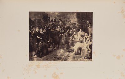 The Mock Election, kirjoittanut R.B. [sic] Haydon. tekijältä Caldesi and Montecchi