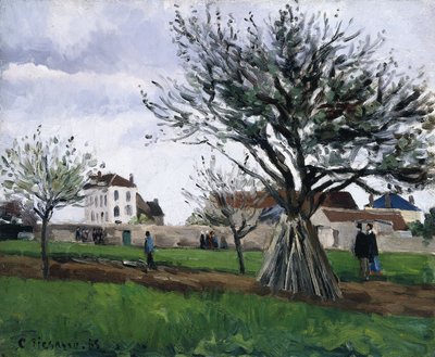 Omenapuut Pontoisessa tekijältä Camille Jacob Pissarro