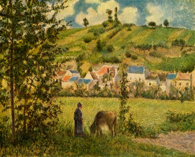 Chaponval, 1880, 1939. tekijältä Camille Jacob Pissarro