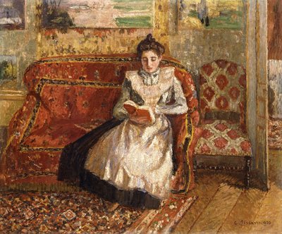 Jeanne Reading, 1899 tekijältä Camille Jacob Pissarro