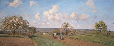 Kevät, 1872 tekijältä Camille Jacob Pissarro