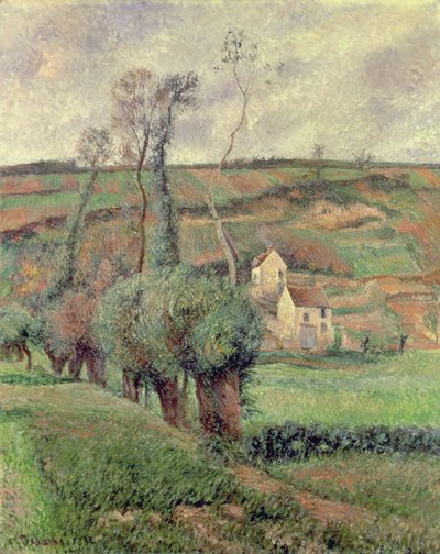 Cote de Chou Pontoisessa, 1882 tekijältä Camille Jacob Pissarro