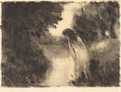 Kylpylä, 1894. tekijältä Camille Pissarro