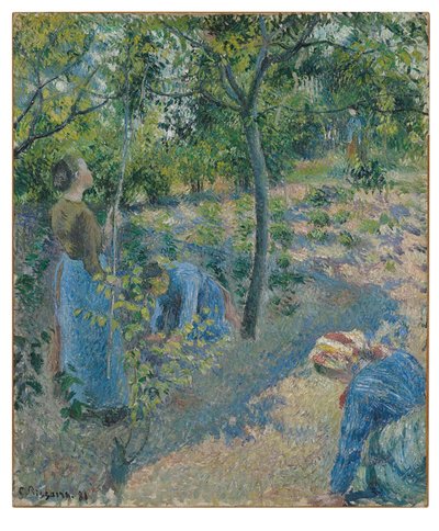 Applen poiminta tekijältä Camille Jacob Pissarro