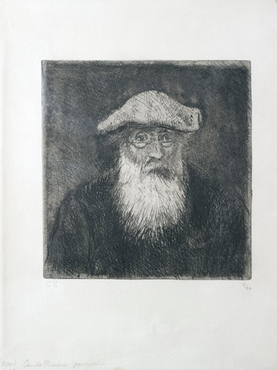Camille Pissarro, itse, 1890 tekijältä Camille Pissarro