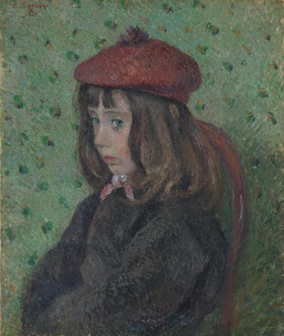 Felix Pissarro med baret tekijältä Camille Jacob Pissarro