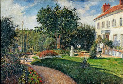 Les Mathurinsin puutarha Pontoisessa tekijältä Camille Pissarro
