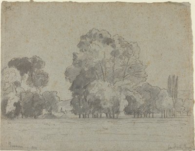 Puulehto, 1859. tekijältä Camille Pissarro
