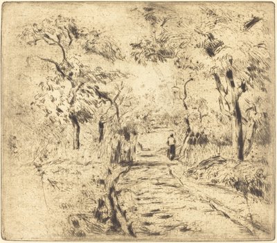 Enneryn kentillä (Dans les champs, a Ennery) tekijältä Camille Pissarro
