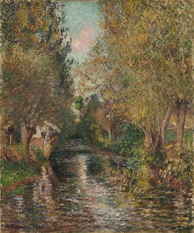 Bazincourtin pesutupa tekijältä Camille Pissarro