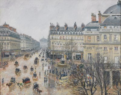 French Theatre Square, Pariisi: Sade tekijältä Camille Jacob Pissarro