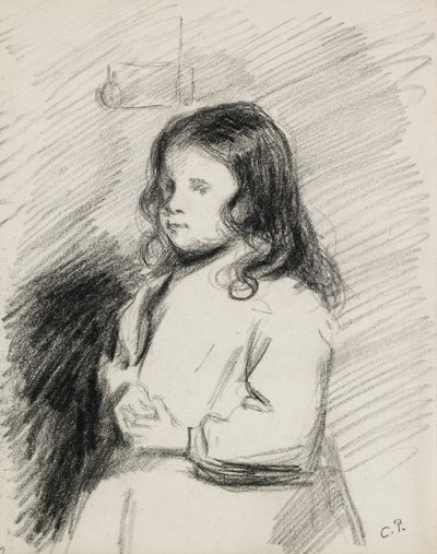 Ludovic-Rodo Pissarron muotokuva 1878-1952, c1883-1 tekijältä Camille Pissarro