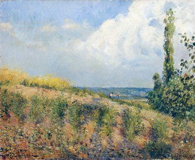 Lähestyvä myrsky, kirjoittanut Camille Pissarro tekijältä Camille Pissarro