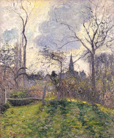 Bazincourtin kellotorni tekijältä Camille Pissarro