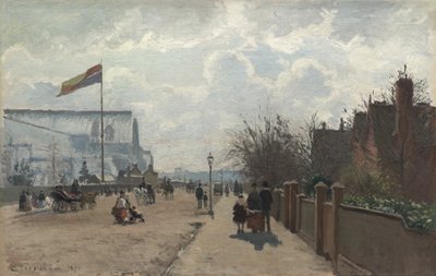 Crystal Palace, 1871. tekijältä Camille Pissarro