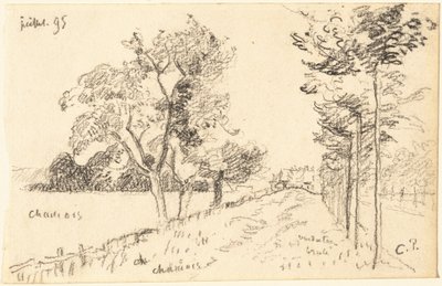 Ajotieltä tekijältä Camille Pissarro