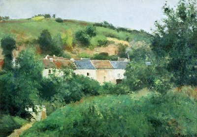 Polku kylässä tekijältä Camille Jacob Pissarro