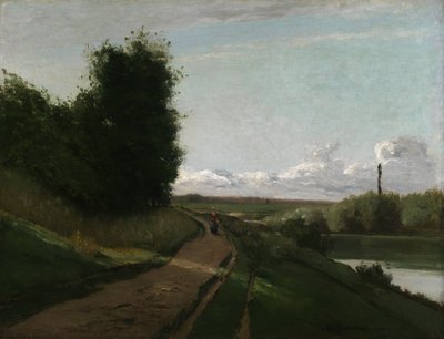 Hinauspolku Bougivalissa tekijältä Camille Pissarro