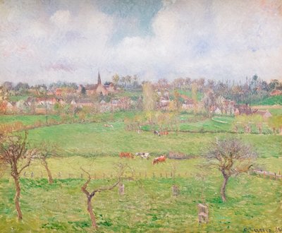 Näkymä Bazincourtiin tekijältä Camille Pissarro