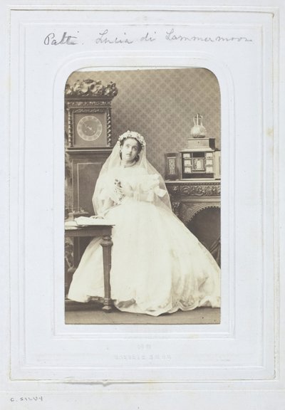 Adelina Patti, 1860-69. tekijältä Camille Silvy